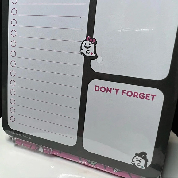 Sanrio Hello Kitty Pink Halloween 3 Piece Stationary -Frankenstien & Mummy Theme - Picture 5 of 14